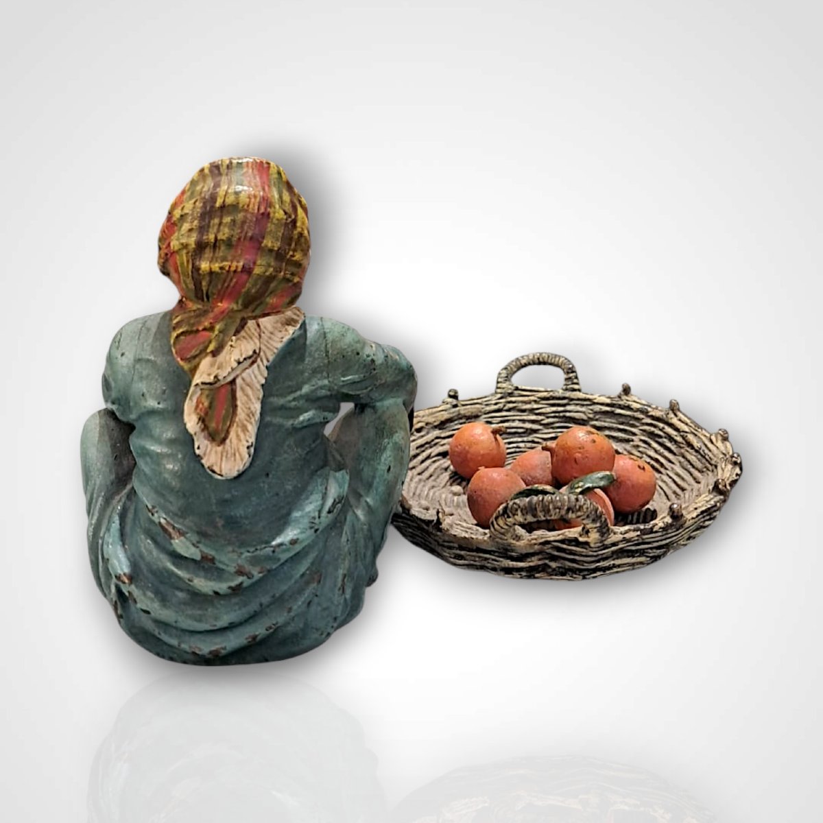 Franz Xavier Bergmann, bronze de Vienne à sujet orientaliste, fin XIXe-photo-3