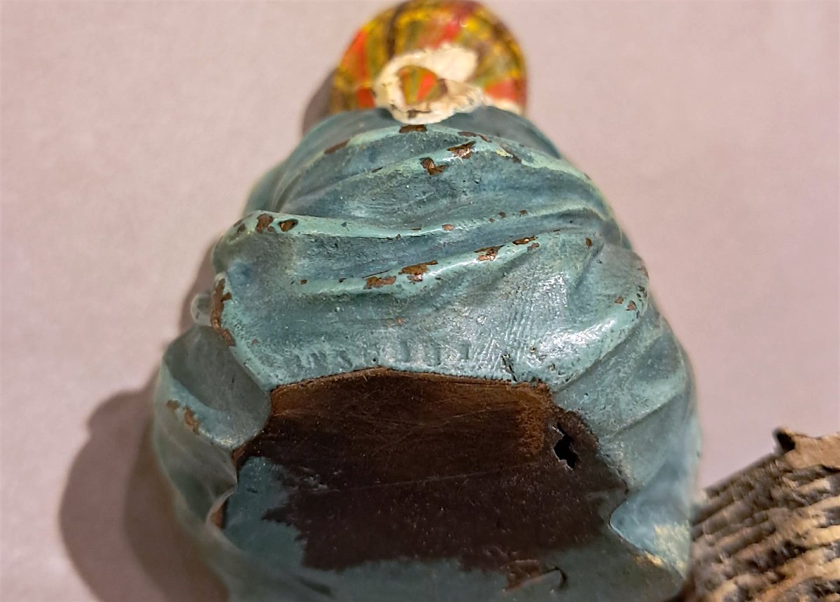 Franz Xavier Bergmann, bronze de Vienne à sujet orientaliste, fin XIXe-photo-4