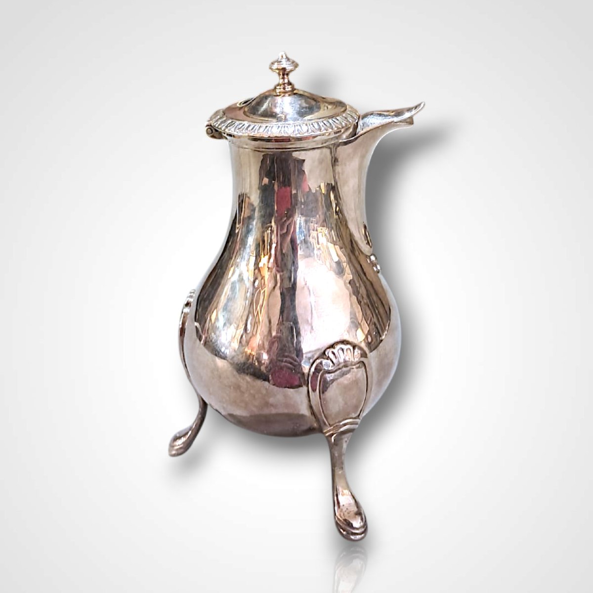 Verseuse miniature en argent, XIXe-photo-2