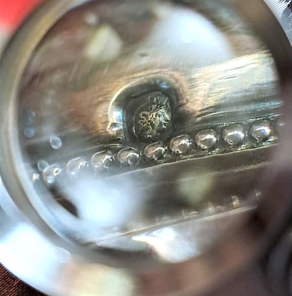 Carafe en cristal et argent, fin XIXe-début XXe-photo-5