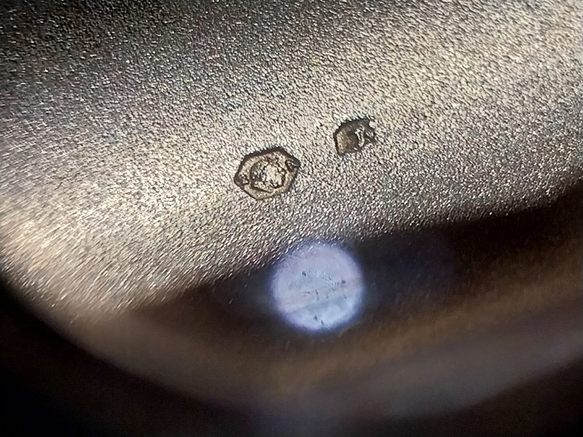 Etui &agrave; cigares de voyage en argent massif, XX-photo-1