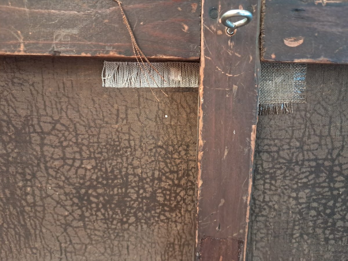 Edouard Hippolyte Margottet, paysage champêtre, huile sur toile, XIXe -photo-5