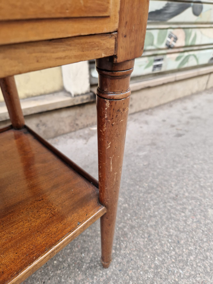 Jean-wendelin Weber (1757- After 1807), Louis XVI Period Bedside Table-photo-1