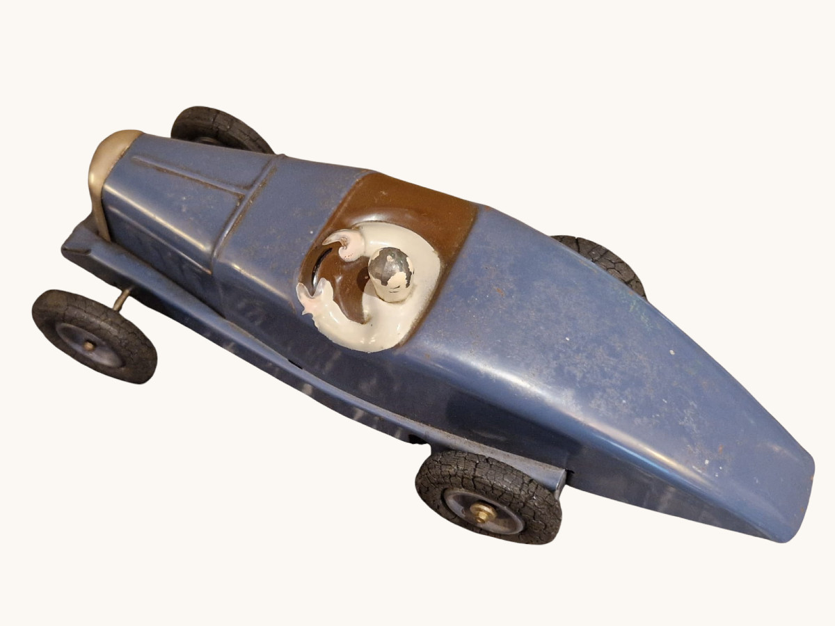 Jouet Ancien Citroën Petite Rosalie En Tôle – JRD CIJ Dinky Toys, France, Collection