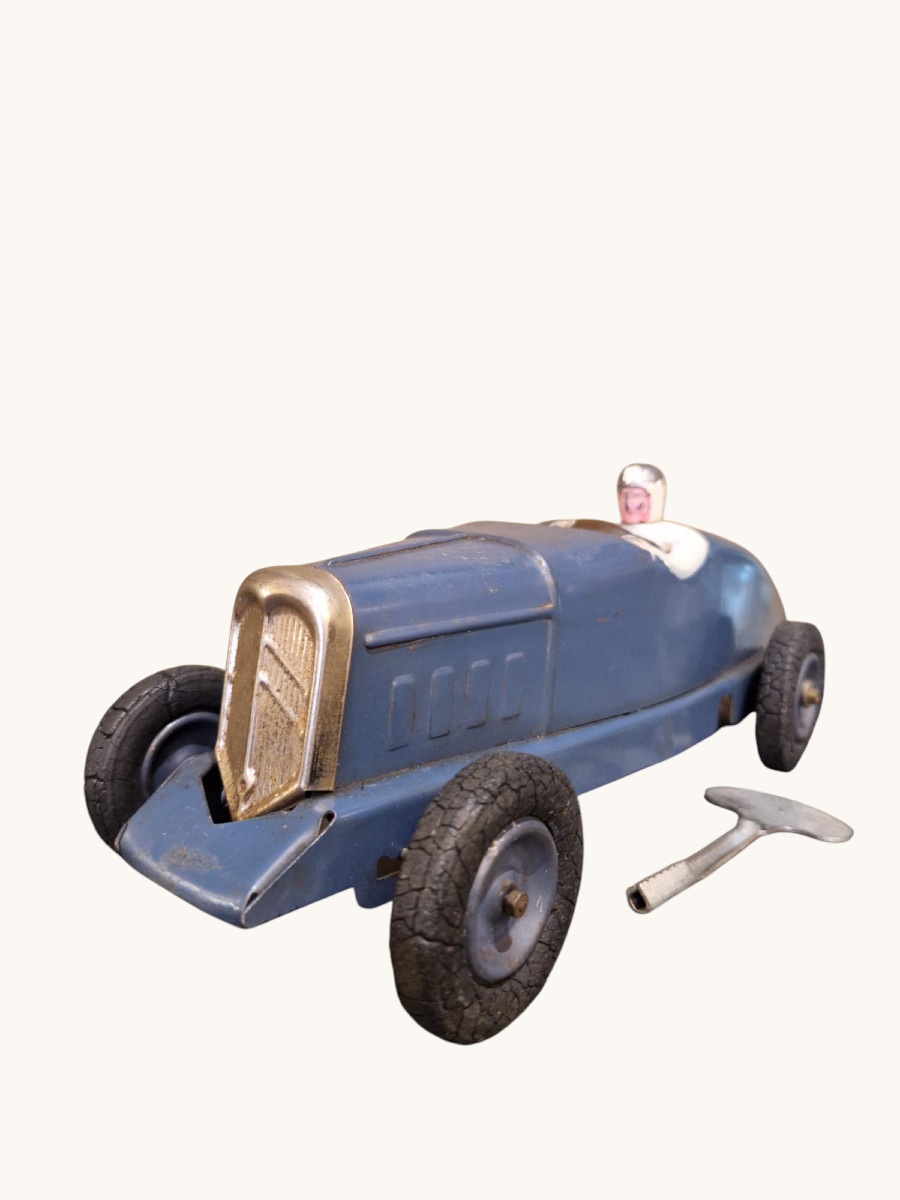 Jouet Ancien Citroën Petite Rosalie En Tôle – JRD CIJ Dinky Toys, France, Collection