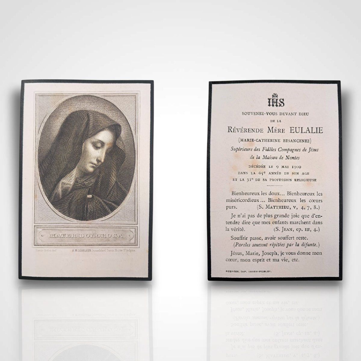 Missal Of The Holy Women Of France Illustrated By Elisabeth Sonrel, Maison A. Mame Et Fils, 1900-photo-2