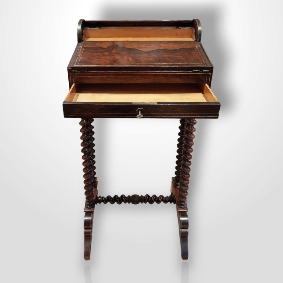 Charles X Period Writing Table, 19th Century
