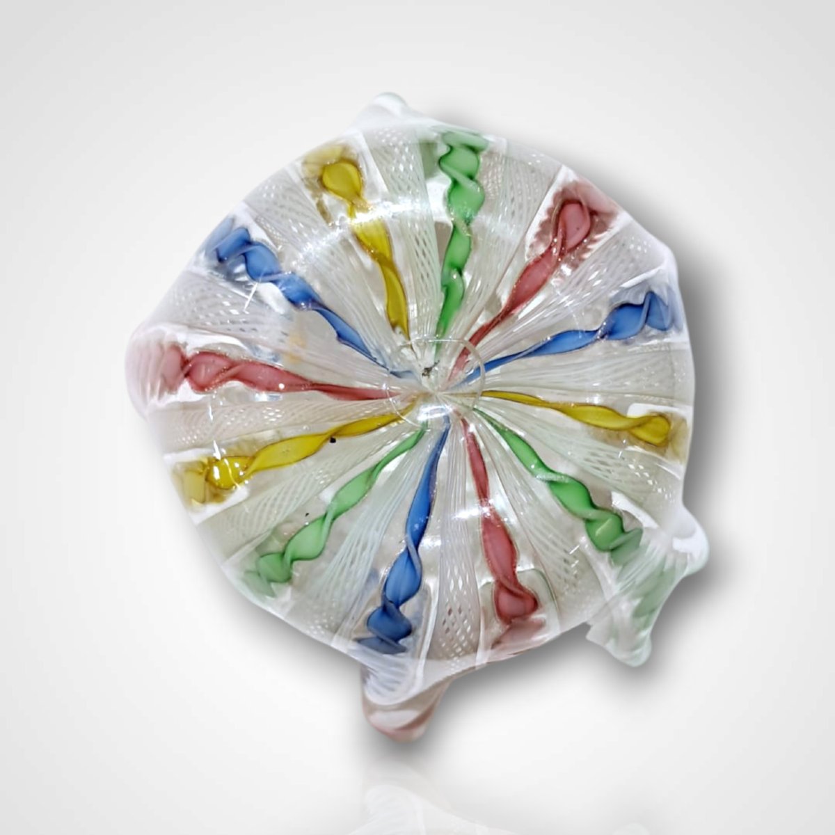 Murano, vase fazzoletto, XXe-photo-2