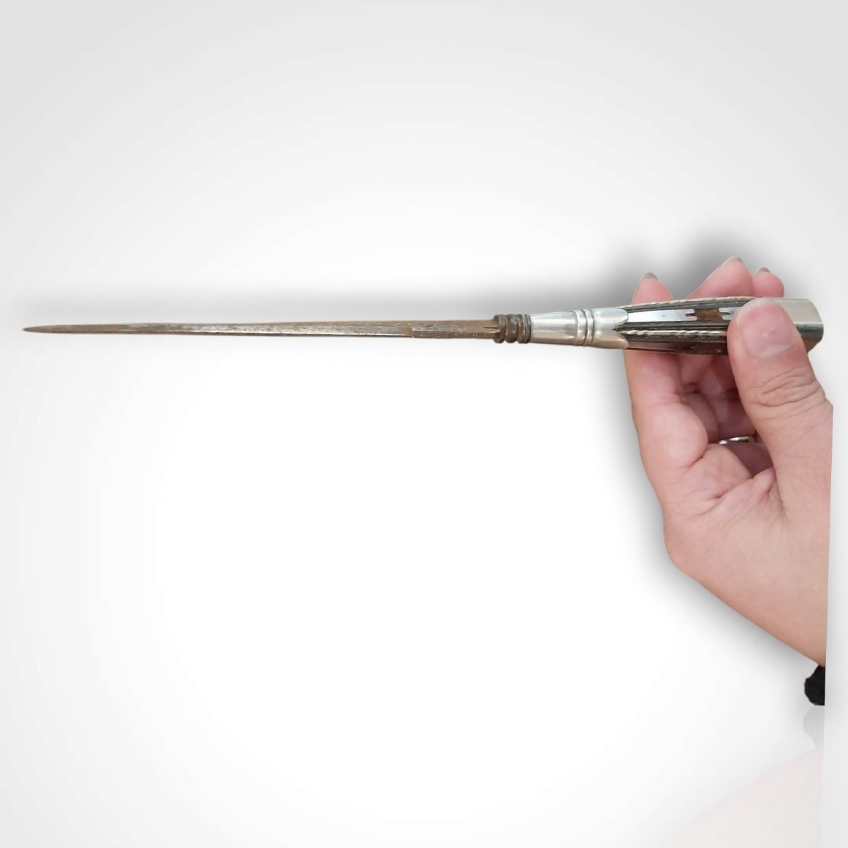 Stylet Corse avec fourreau, XIXe.-photo-2