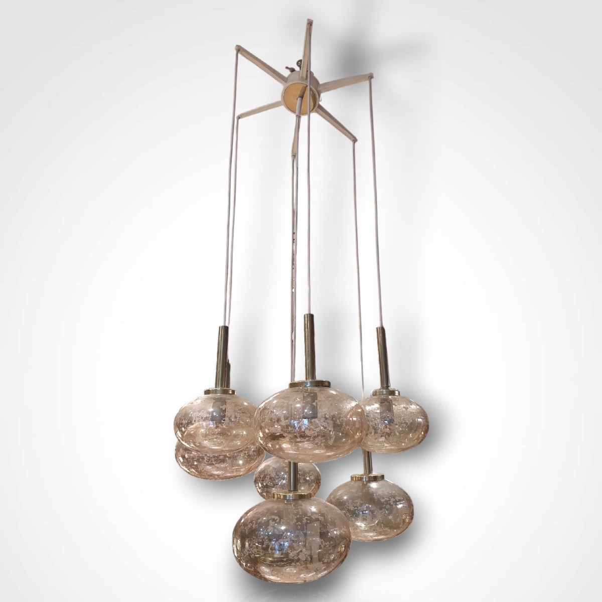 Cascading Chandelier, Germany, 1970s.