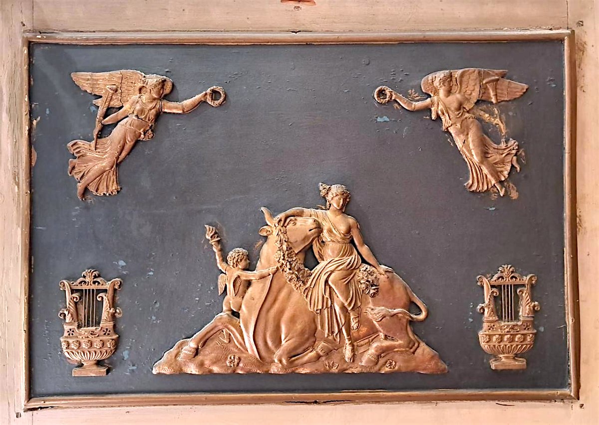 Miroir trumeau, fin XIXe-début XXe-photo-1