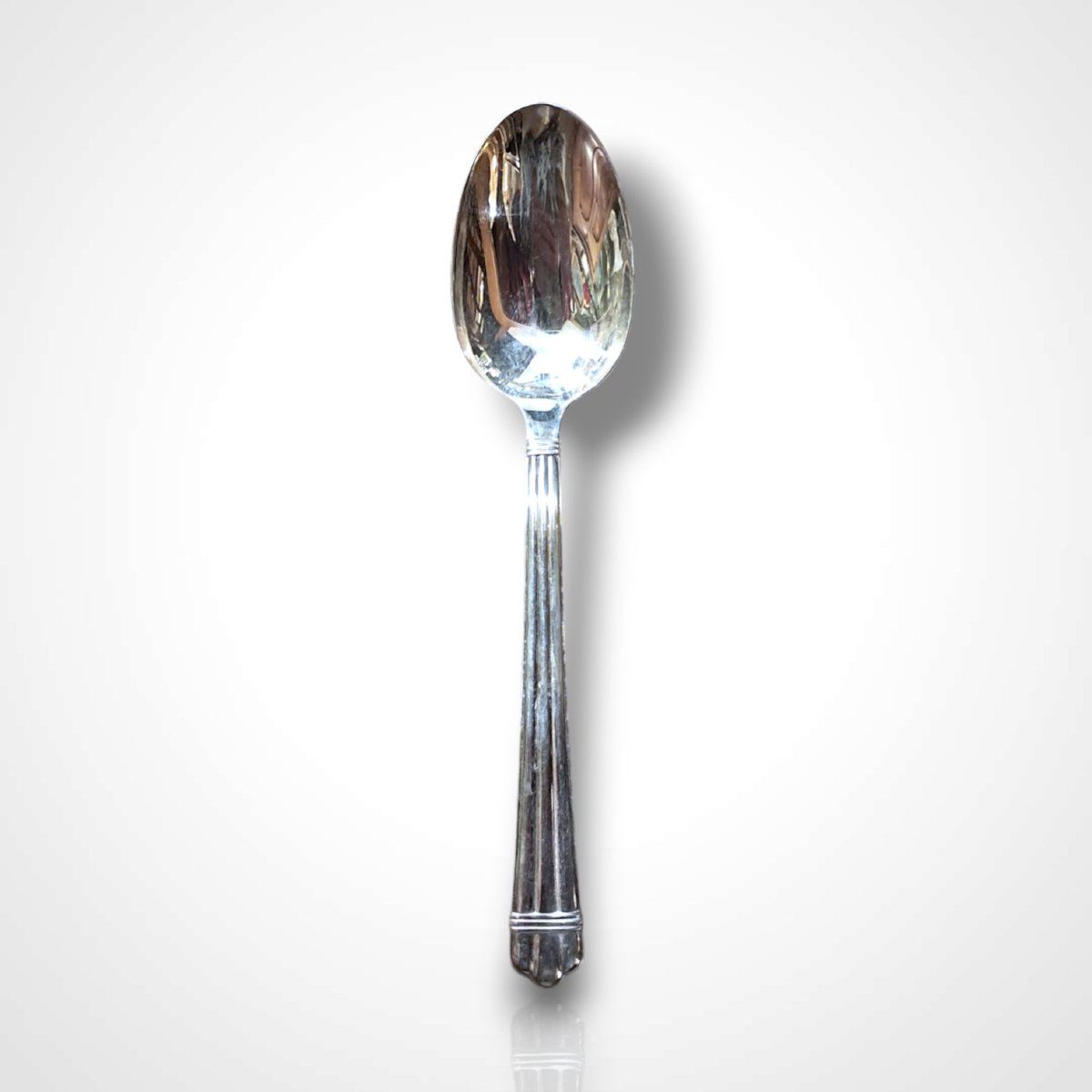 Christofle, Silver-plated Metal Serving Set, Aria Pattern, 20th Century-photo-2