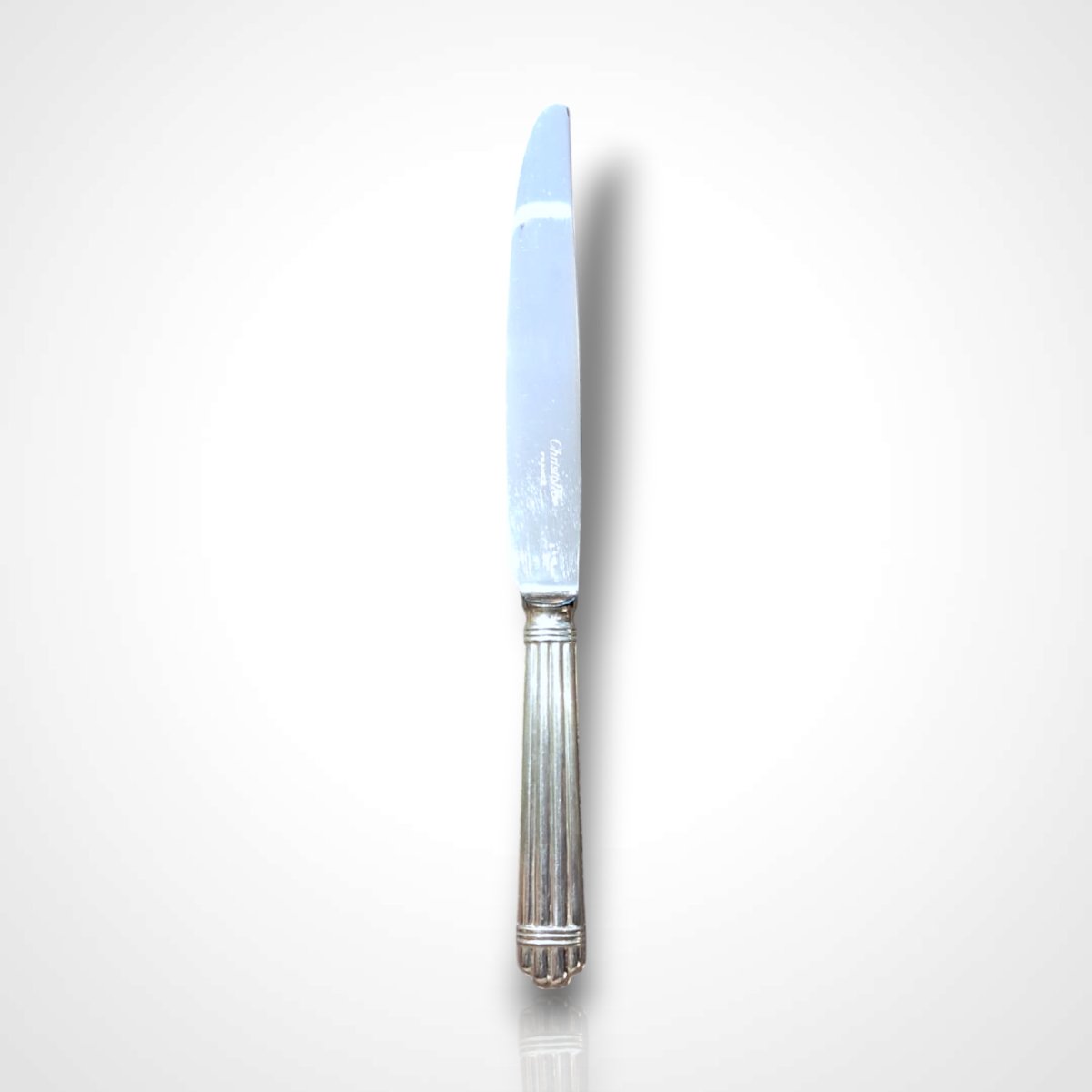 Christofle, Silver-plated Metal Serving Set, Aria Pattern, 20th Century-photo-3