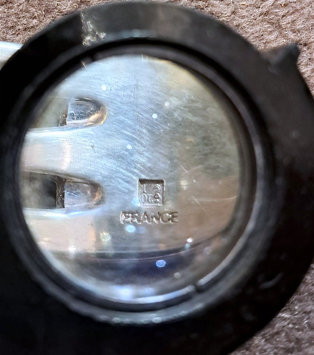 Christofle, Silver-plated Metal Serving Set, Aria Pattern, 20th Century-photo-5