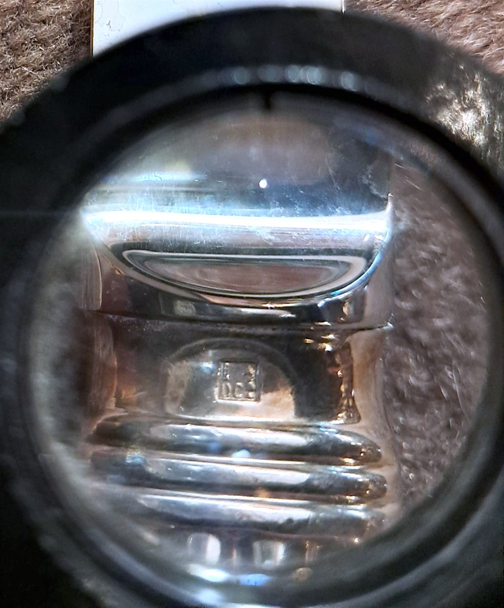 Christofle, Silver-plated Metal Serving Set, Aria Pattern, 20th Century-photo-7