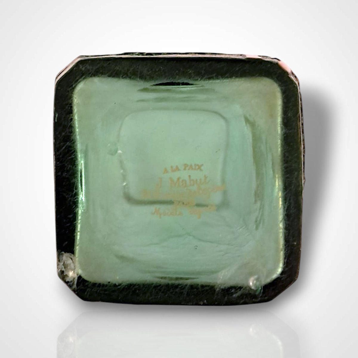 Vase en verre, fin XIXe-début XXe-photo-1