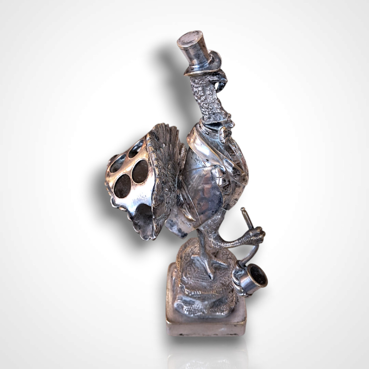 Porte-cigares en bronze, XXe-photo-2