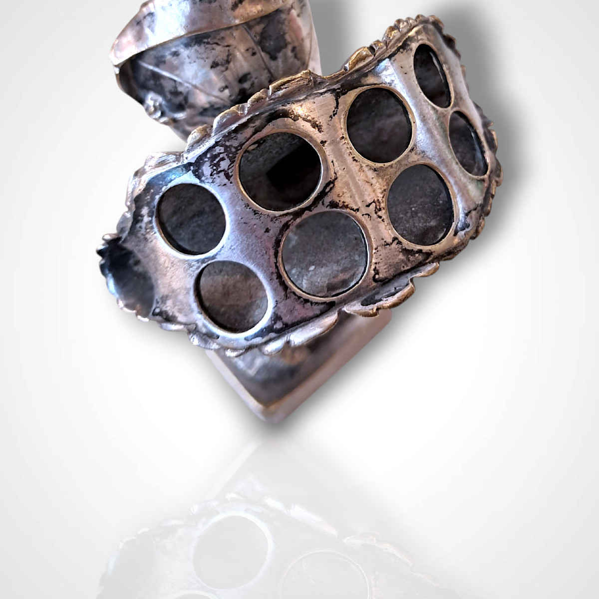 Porte-cigares en bronze, XXe-photo-2