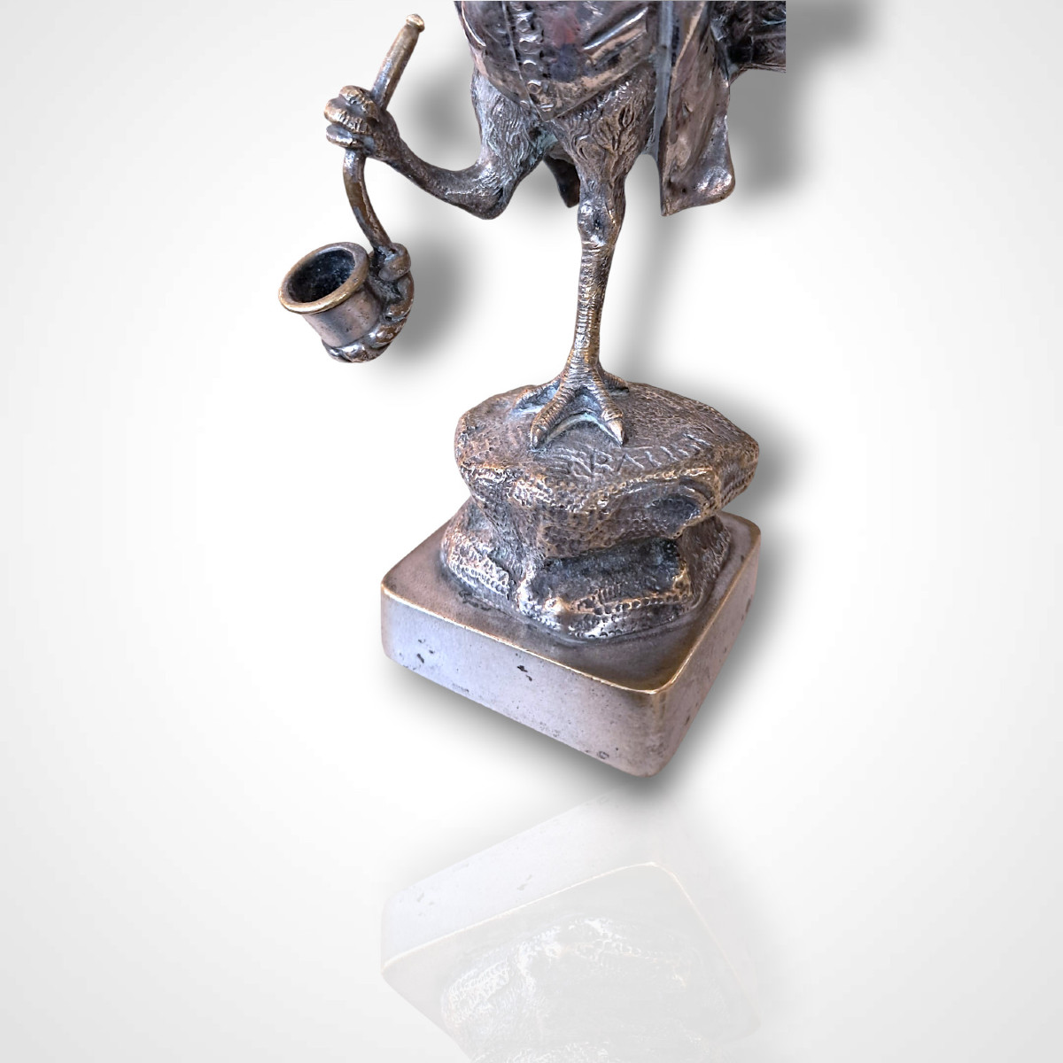 Porte-cigares en bronze, XXe-photo-3