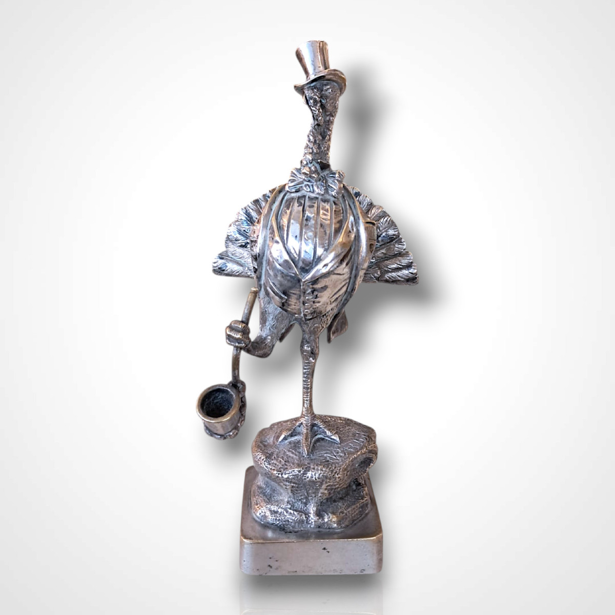 Porte-cigares en bronze, XXe