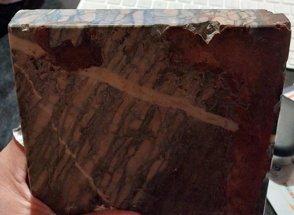 Silver-plated Snake On Marble Base, 20th Century-photo-1