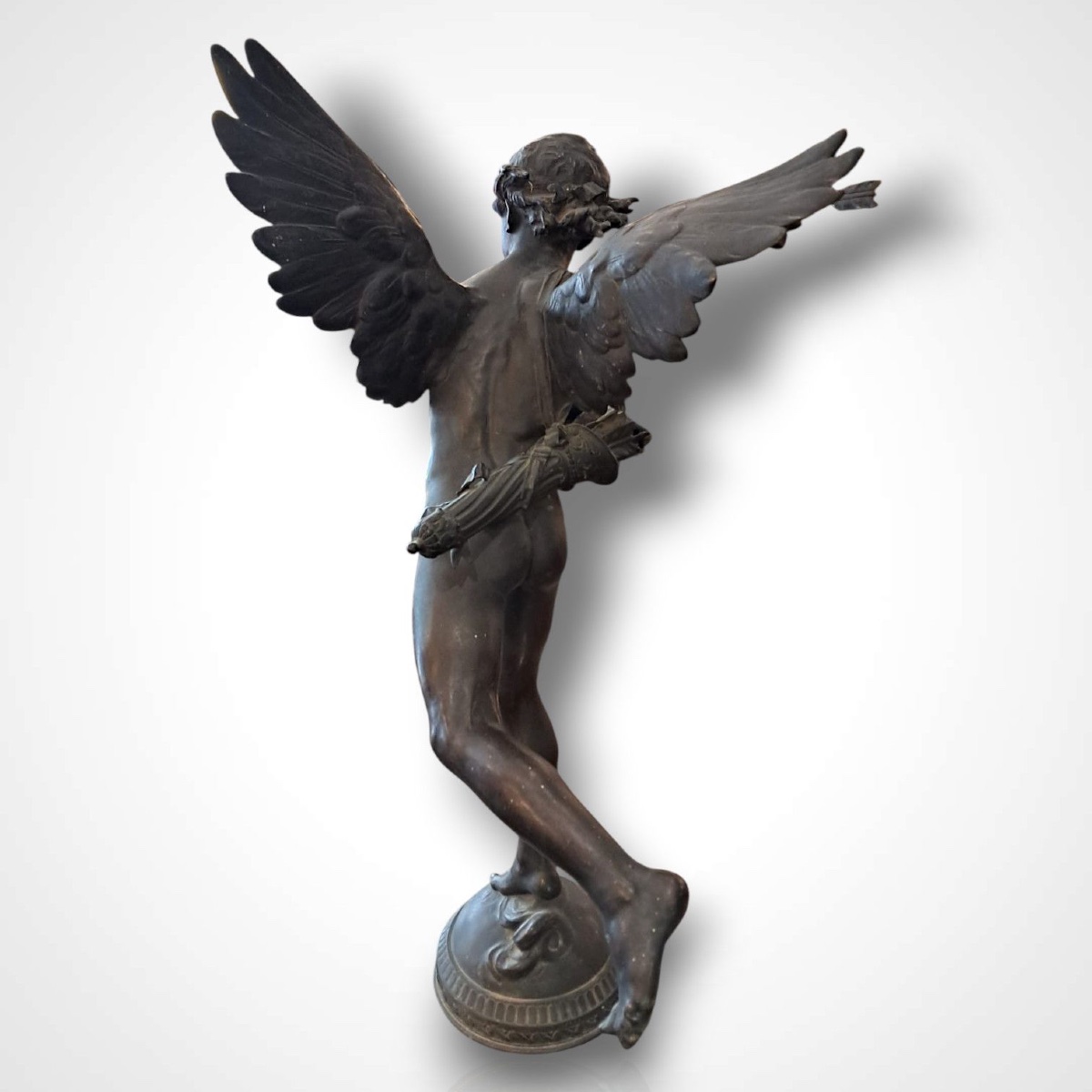 Adolphe Itasse, L’Amour vainqueur, bronze, fin XIXe-photo-3