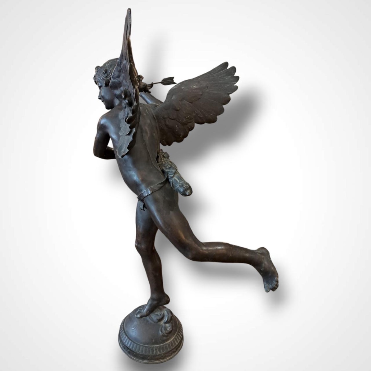 Adolphe Itasse, L’Amour vainqueur, bronze, fin XIXe-photo-1