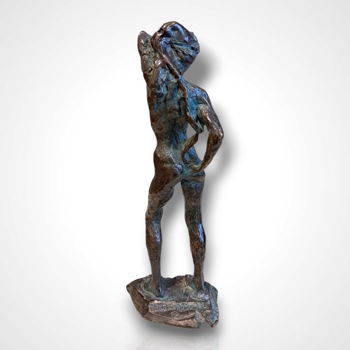 Marie-Josèphe Bourron, nu féminin, bronze, XXe-photo-4