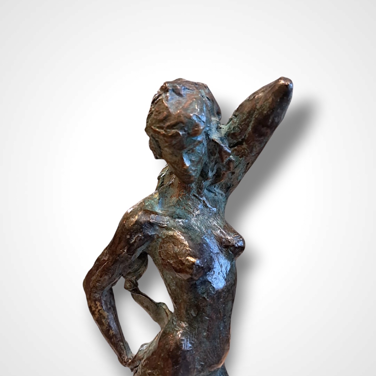 Marie-Josèphe Bourron, nu féminin, bronze, XXe-photo-1
