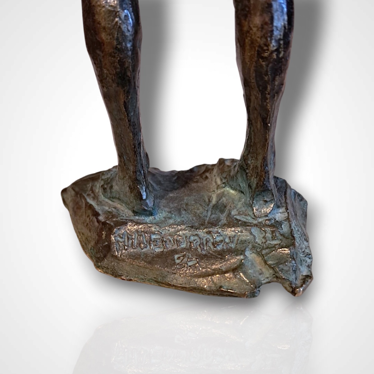 Marie-Josèphe Bourron, nu féminin, bronze, XXe-photo-2