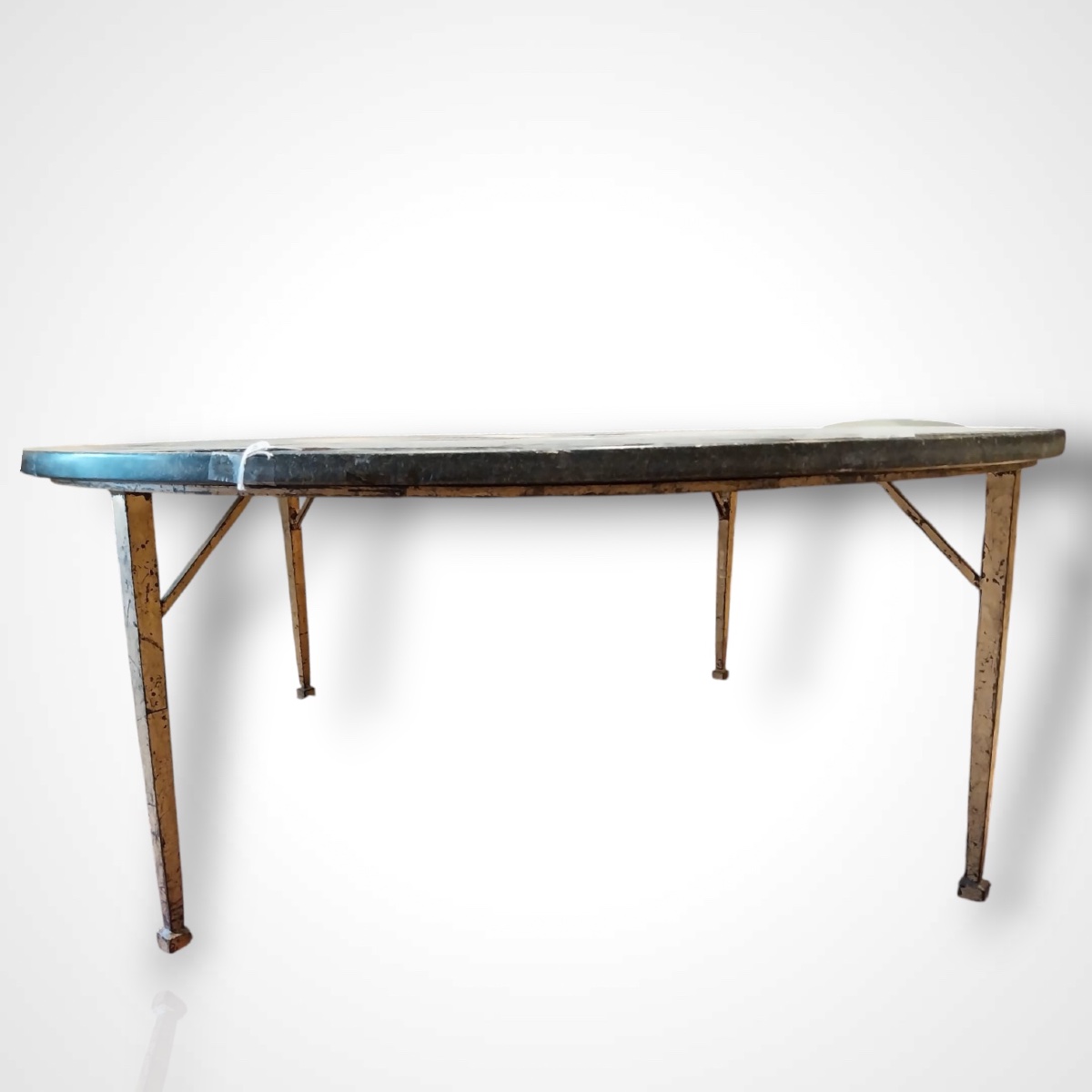 70s Round Coffee Table-photo-4