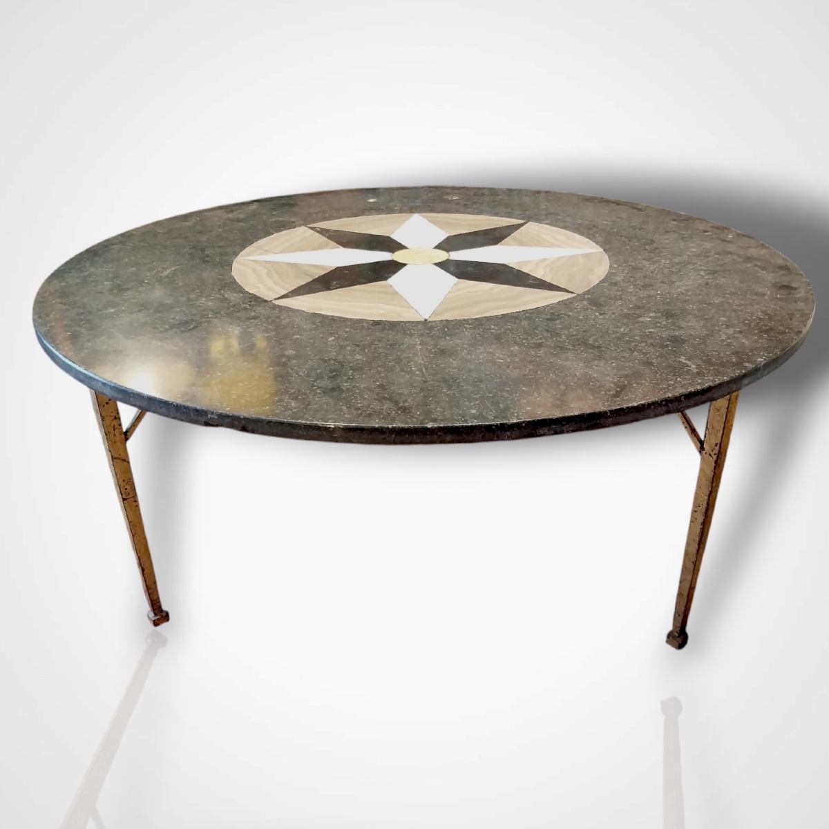70s Round Coffee Table