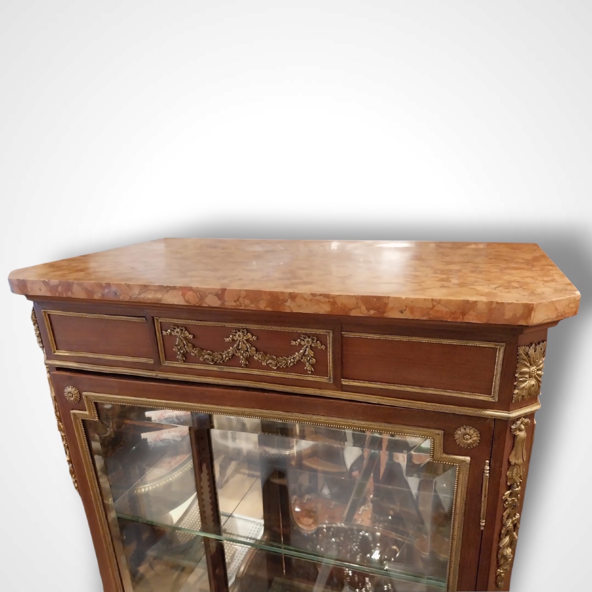 Vitrine de style Transition,  d'époque XIXe-photo-2
