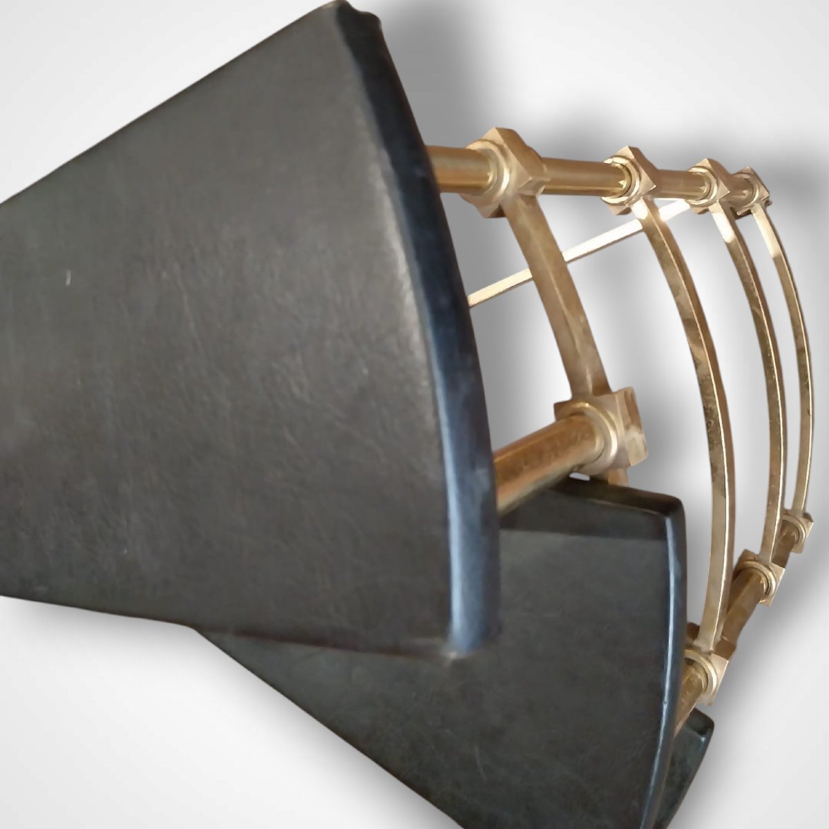 Bronze Library Staircase, 60s-70s-photo-4