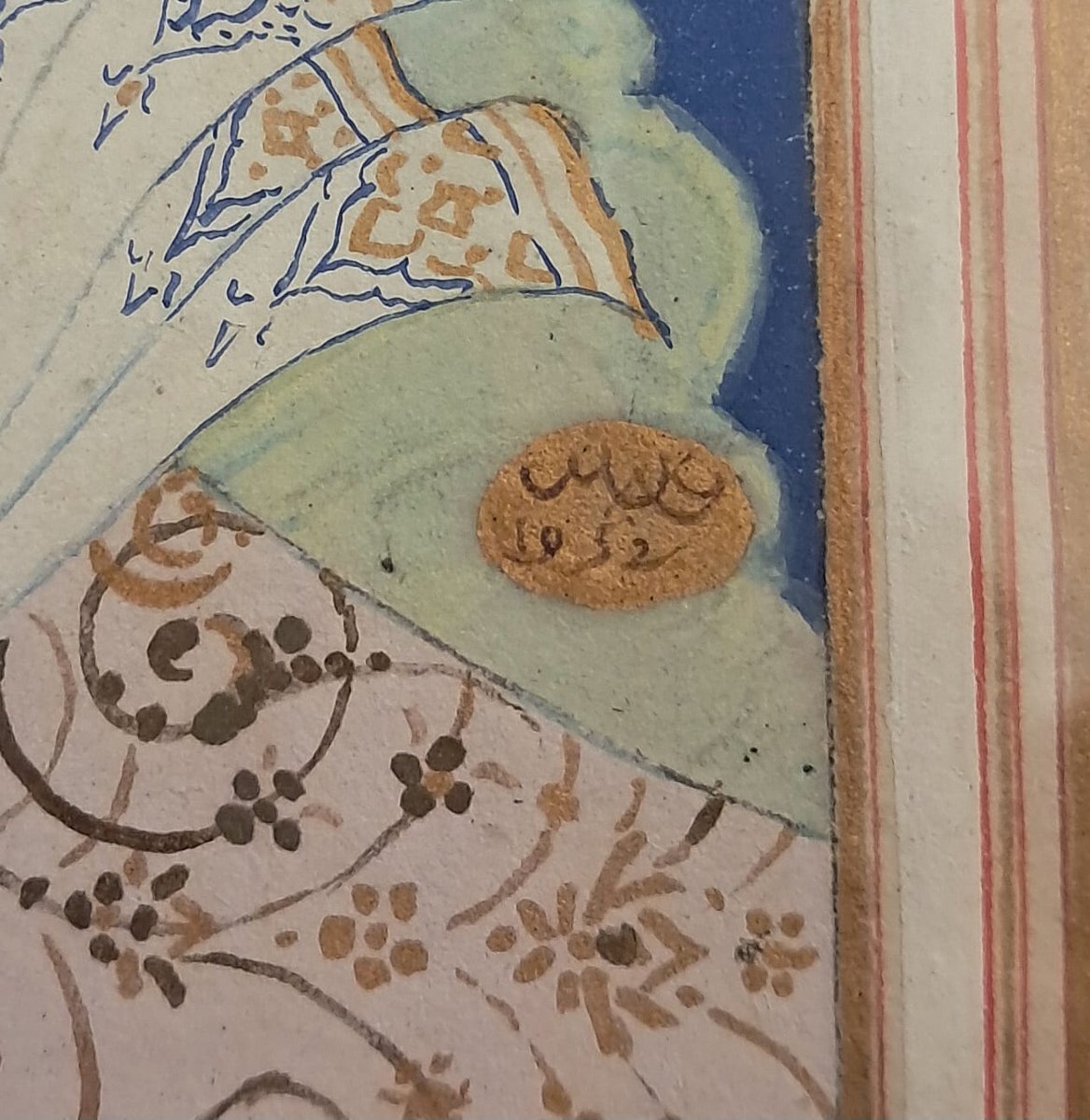 Paul Mak, Miniature, Gouache On Paper, 20th Century-photo-3