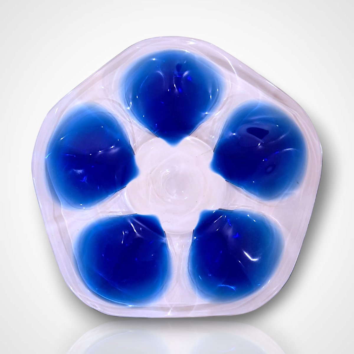 Assiettes à huîtres, Lalique, XXe-photo-2
