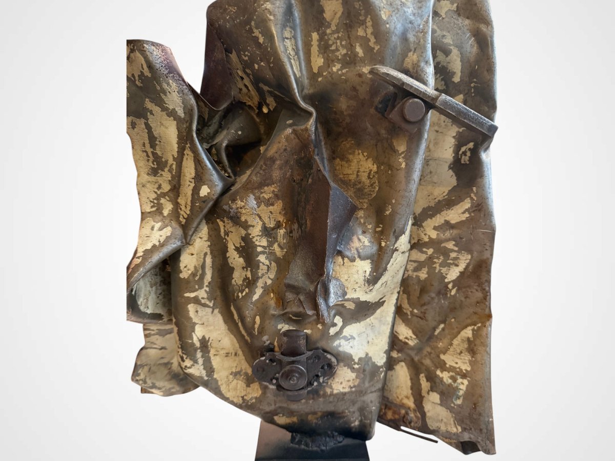 Abstract Sculpture, Face , 20th Century-photo-2