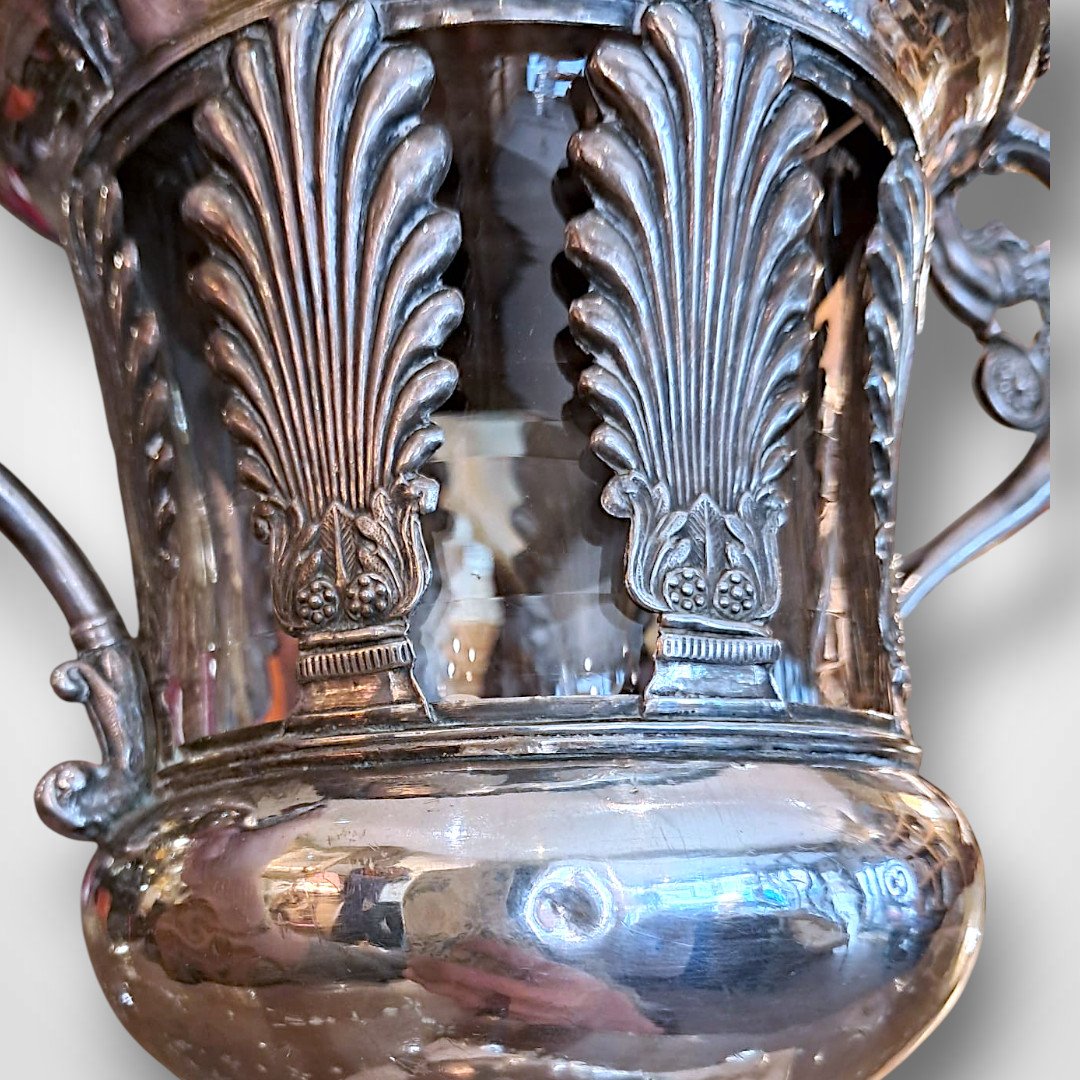 Silver Jam Dish, 19th Century-photo-3