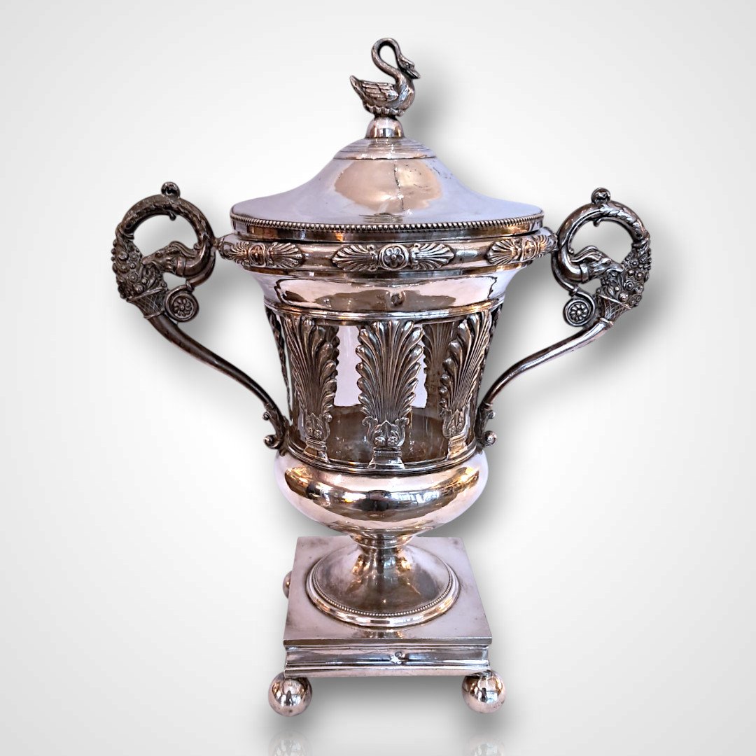 Silver Jam Dish, 19th Century