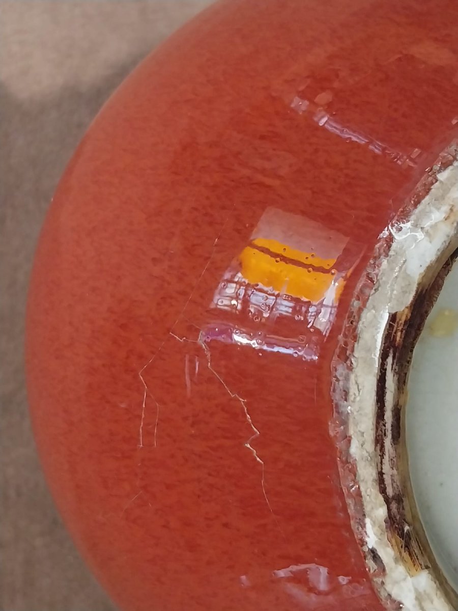 Oxblood Vase, 20th Century-photo-4