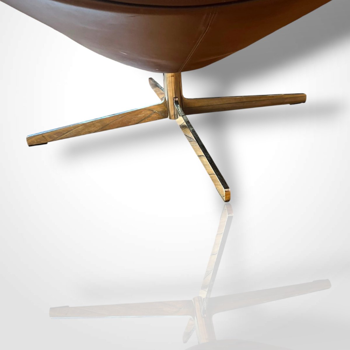 Pair Of Walter Knoll Armchairs, 20th Century-photo-3