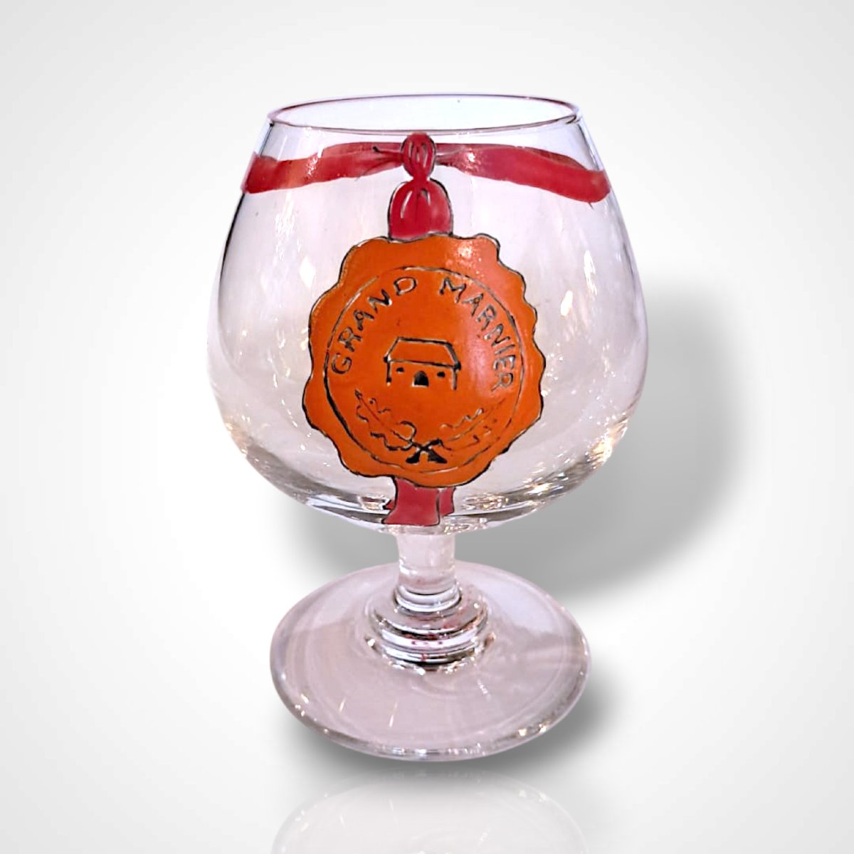 Delvaux Paris, verres à liqueur peints, 1ère moitié du XXe-photo-6