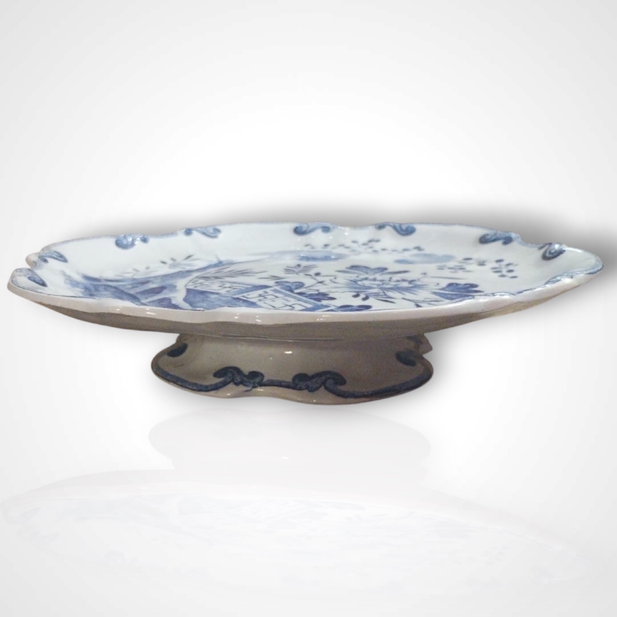 Creil And Montereau, Earthenware Set, Iron-glazed, “dutch” Style, 19th Century-photo-2