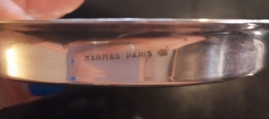 Hermès, Pair Of Silver-plated Bottle Coasters, 20th Century-photo-5
