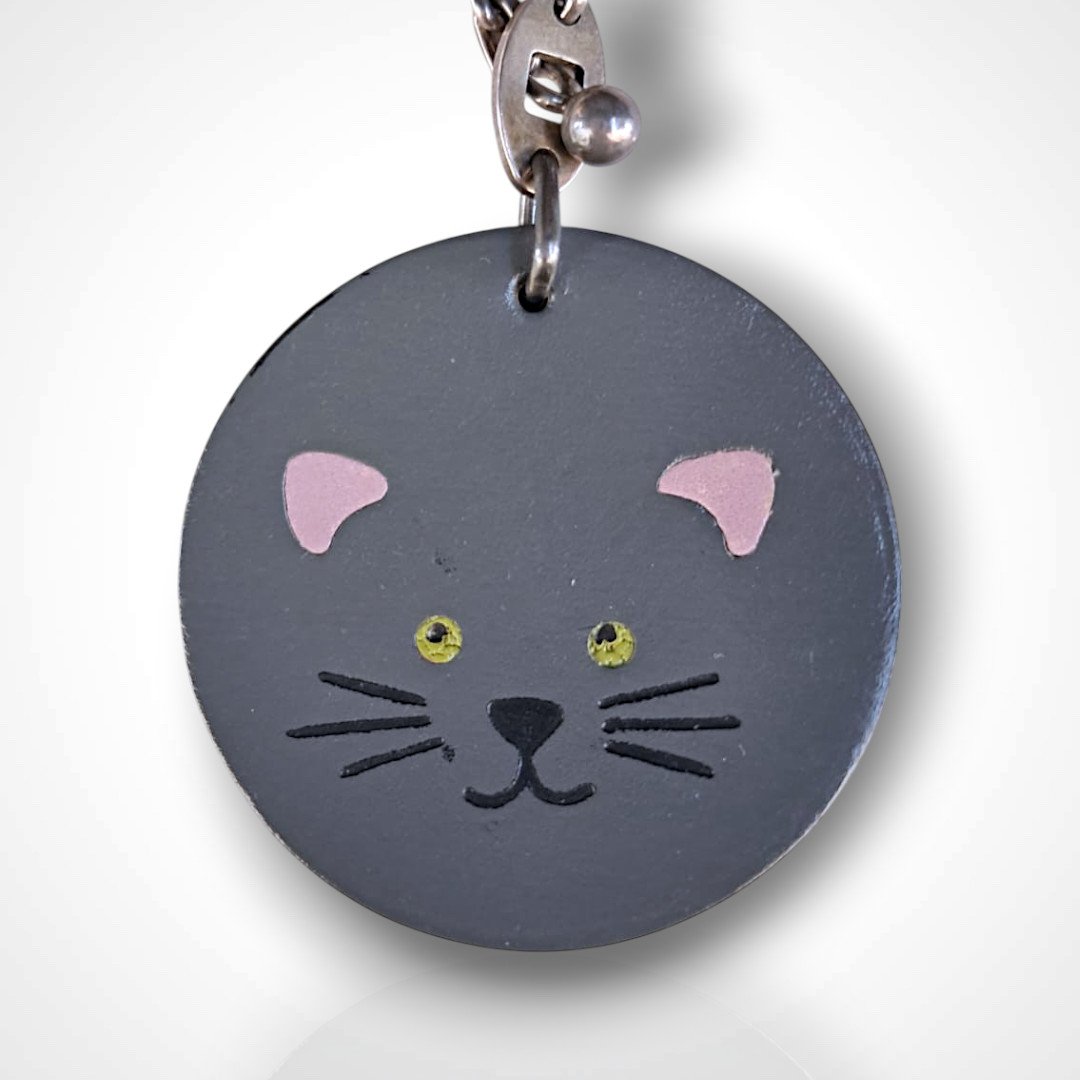 Hermès, porte-clé chat, XXe-photo-3