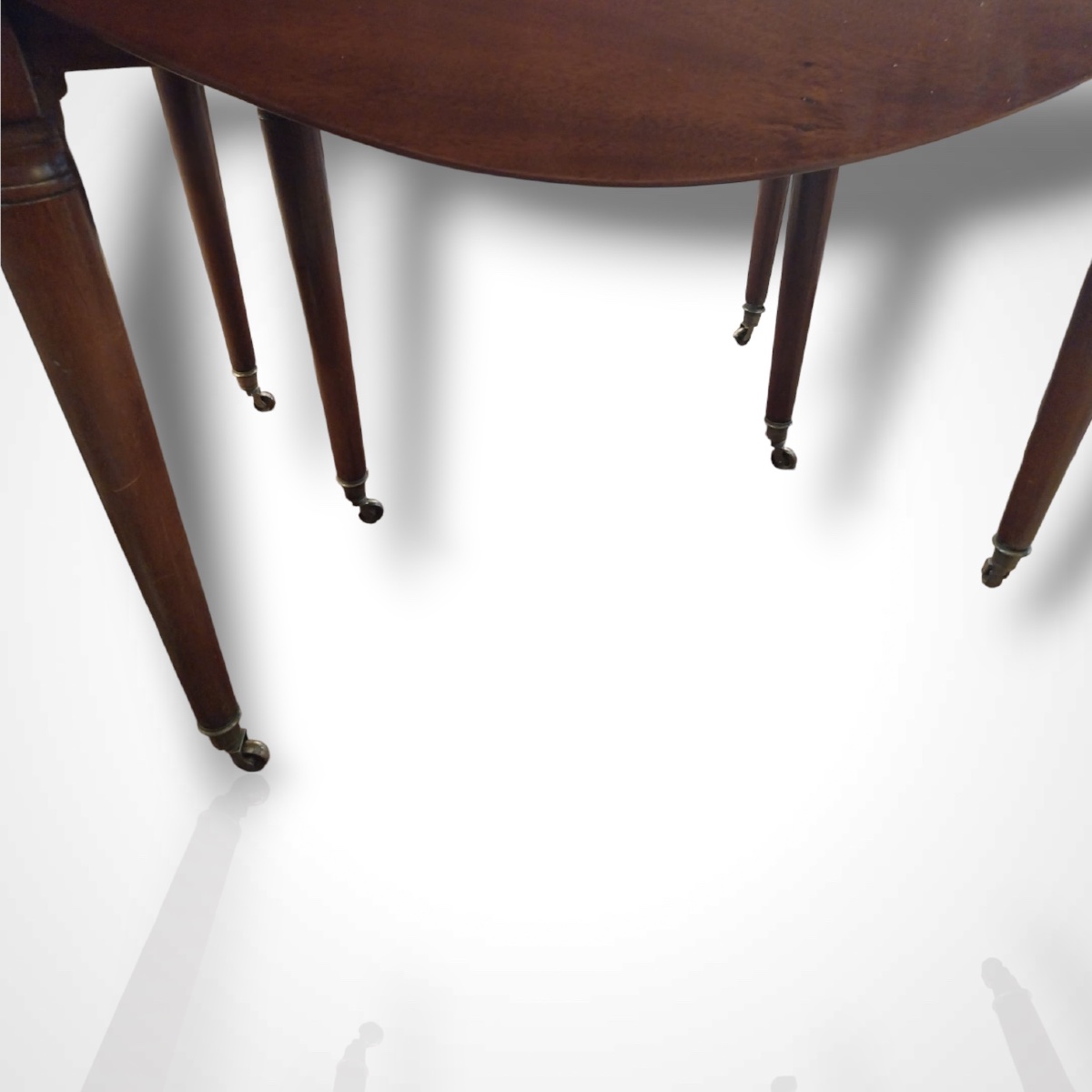Table en acajou à volets, fin XVIII-photo-4