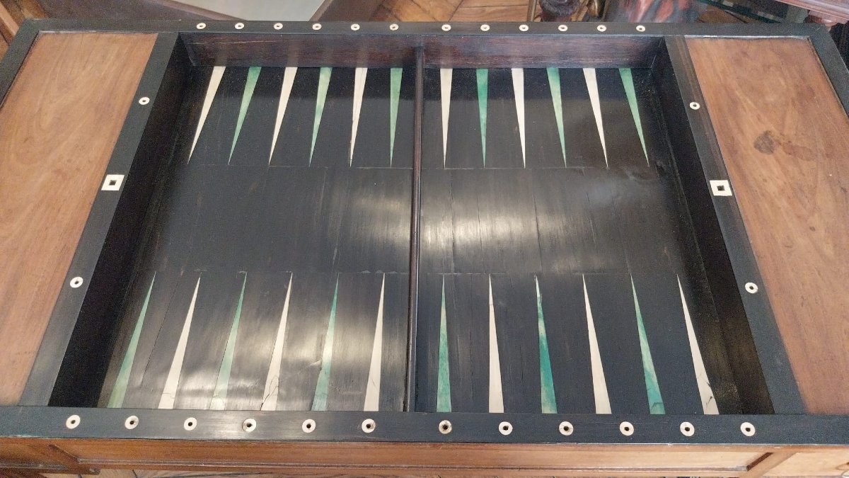Fidelys Schey (master, 1777–died 1788), 18th-century Backgammon Table.-photo-4