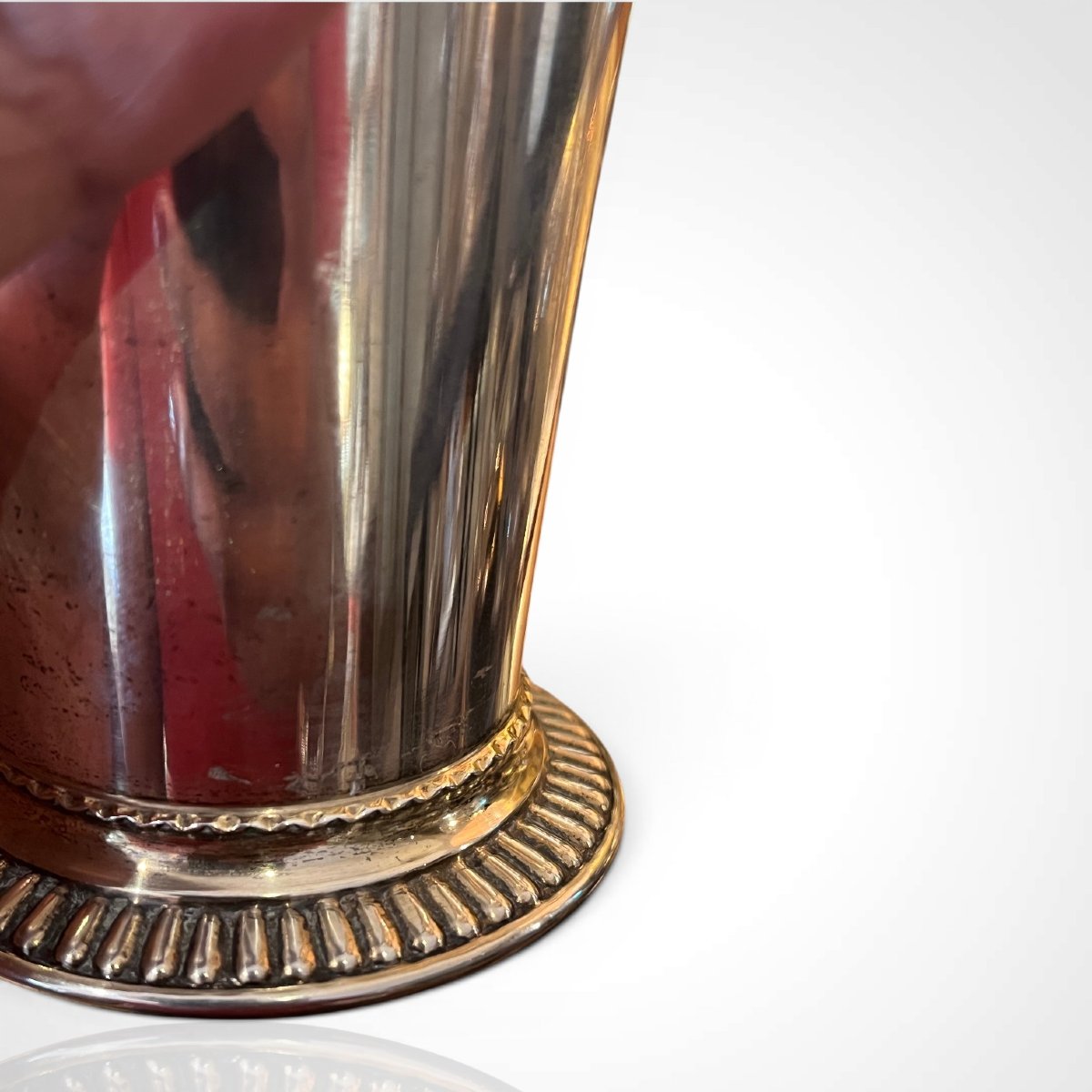 Silver Goblet Bearing The Monogram Of King Gustav V Of Sweden - Early 20th Century -photo-2