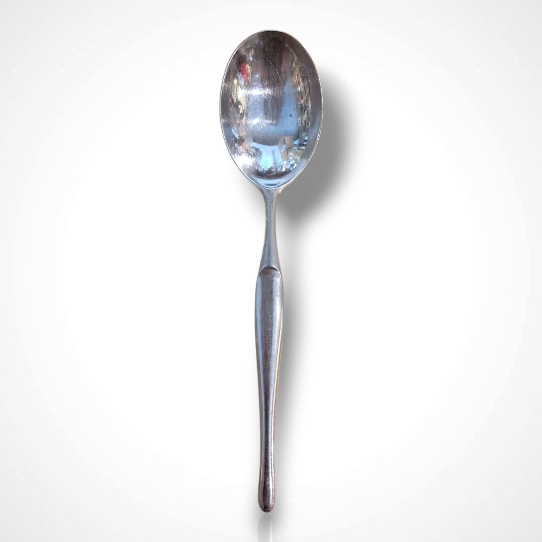 Lino Sabattini For Christofle, Silver-plated Cutlery, "orly" Model, 20th Century-photo-2