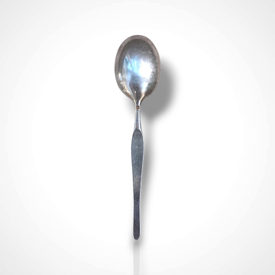 Lino Sabattini For Christofle, Silver-plated Cutlery, "orly" Model, 20th Century-photo-5